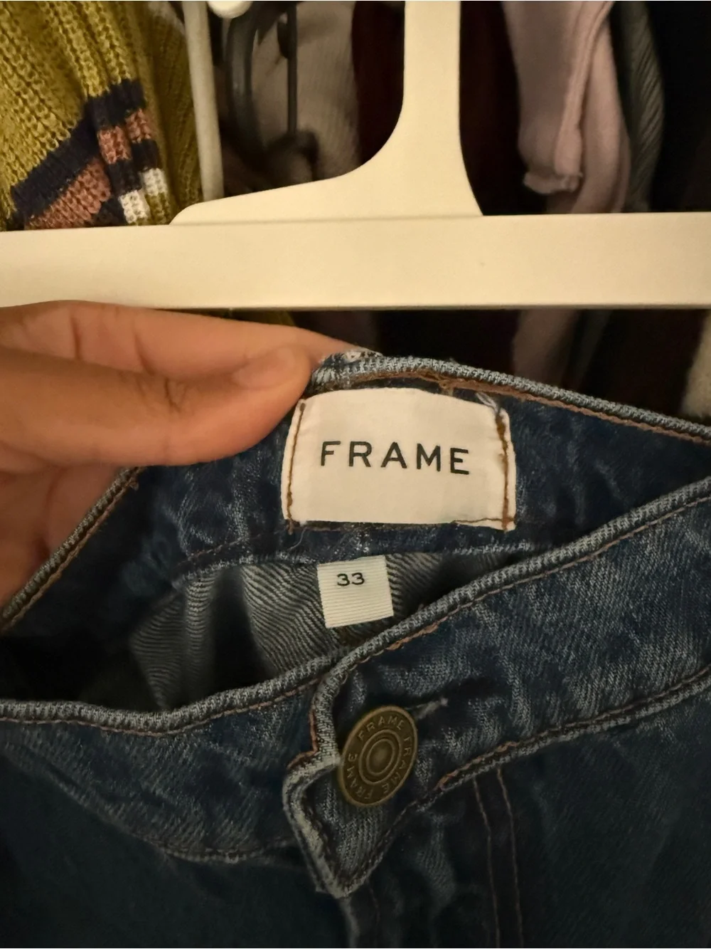 FRAME Denim Beluga Modern Chew Size 33